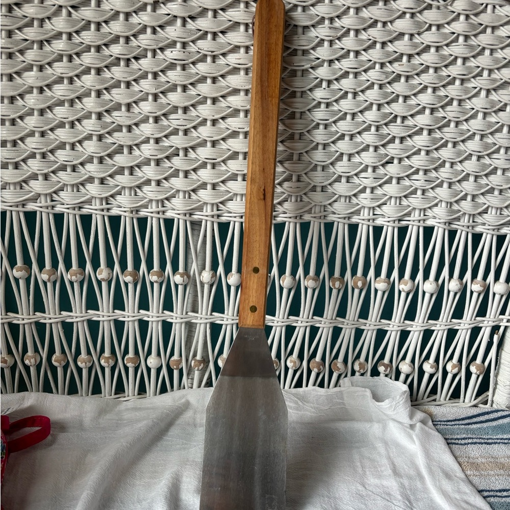 Wooden Handle Metal Spatula,thermos